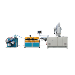 High Speed Plastic PE PVC Single Wall corrugated pipe making machine